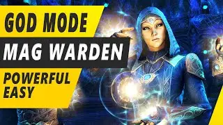 ESO - God Mode Solo MAGICKA WARDEN - Easy Magden PVE DPS Build