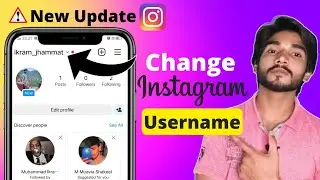 How to change instagram username | change username on instagram (New Update) 