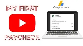 My FIRST YouTube Paycheck! How much I made my first month monetized + my analytics