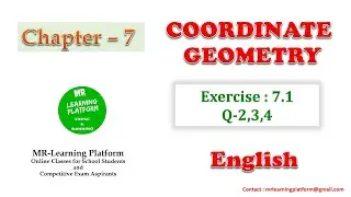 Chapter:7 Ex.7.1 (Q.2,3,4) Coordinate Geometry | NCERT Math Class 10 | CBSE | in English