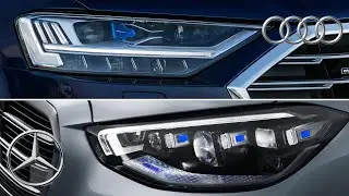 2021 Mercedes S-Class VS Audi A8 – Lighting Technology