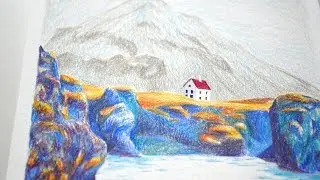 Drawing a House on a Cliff