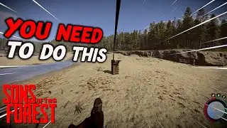 You NEED this Zipline Fast Travel System In Sons Of The Forest