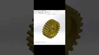 SolidWorks Örnek Çizim 78 (3D solid model example) 