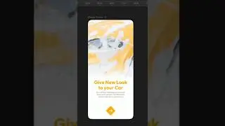 Car wash app Ui Design #viral #figmadesign #youtubeshorts #tutorial