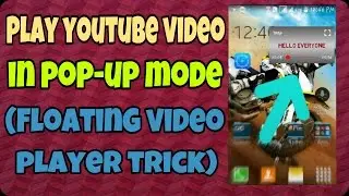 Play youtube videos in PopUp Mode/Layer Mode in android - 