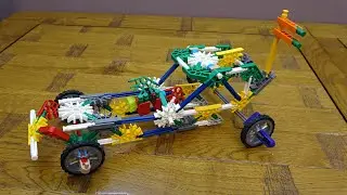 Building a K'nex Dirt Track Racer Car from Education Discovery Building Set 78650