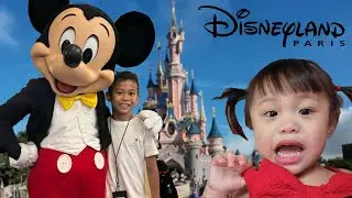 Kaven Travels to Disneyland Paris! Disneyland Paris Rides, Parade, Food!
