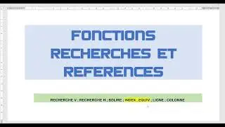 comment utiliser les fonctions index et equiv?
