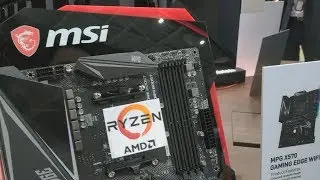 MSI AMD X570 Chipset Motherboards at Computex 2019