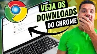 Como Encontrar a PASTA DE DOWNLOADS no Navegador GOOGLE CHROME do PC e Notebook
