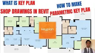 How to Make Parametric Key Plan in Revit | Revit Shop Drawings | Revit Drafting