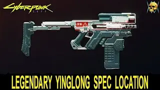 Cyberpunk 2077 YingLong Legendary Crafting Spec Location Iconic Weapon