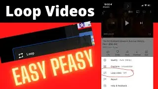 How to Play a Youtube Video on Repeat | Loop a Video on Youtube on a Phone or a Computer
