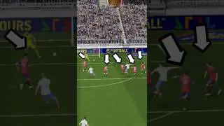 1 v 5 | Cr7 makes it easy 🔥#football #efootball #shorts #ronaldo #fcmobile24 #ronaldojr #cr7