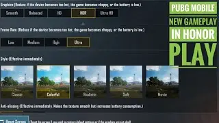 PUBG MOBILE Full Gameplay at HDR and Ultra Graphics In Honor Play With No Edit 🔥