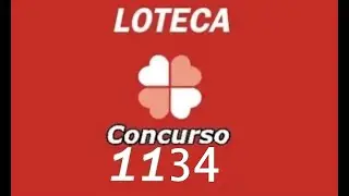 PROGRAMAÇÃO DA LOTECA COM PALPITES CONCURSO 1134