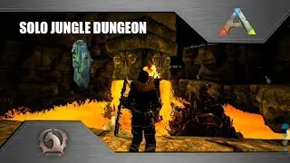 Ark Survival Evolved - Solo Jungle Dungeon (Ragnarok) Artifact and Boss fight!