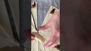 PUFF PASTRY CROISSANTS WITH NUTELLA