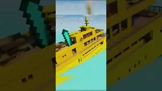 $1,000,000,000 Mega Yacht vs Diamond Sword 
