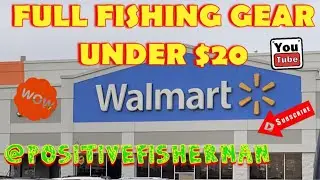 $20 Walmart Fishing Gear Challenge Video - ( Trout )