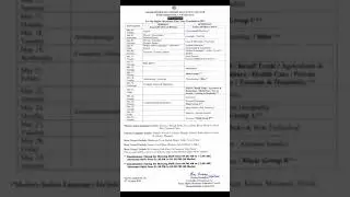 AHSEC HS 1st Year Final Exam Routine 2021