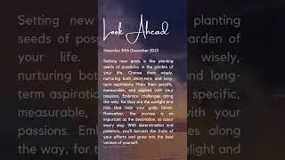Daily Words of Wisdom - 30th December #manifesting #motivation #lawofattraction