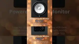 #shorts Yamaha Powered studio monitor / #HS5 & #HS8
