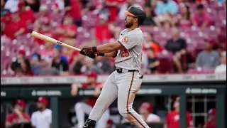 Anthony Santander 2024 First Half Home runs (24)