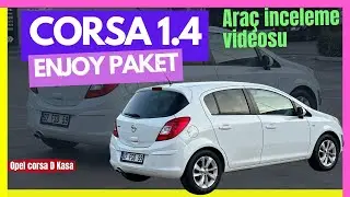 Opel Corsa D 1.4i Twinport Enjoy Araç İnceleme Videosu
