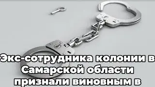 Экс-сотрудника колонии в Самарской области признали виновным в мошенничестве