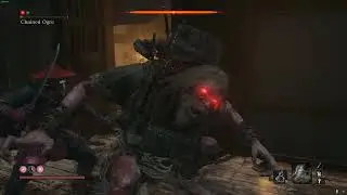 Sekiro: Shadows Die Twice - Lone Shadow Vilehand + Chained Ogre Mini Boss fight