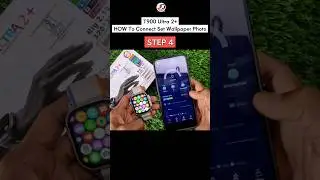Set Wallpaper Photo in Smartwatch T900 Ultra 2+ smart watch How to connect 