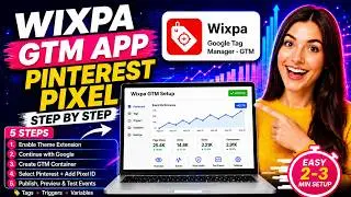 How to Setup Pinterest Pixel with Wixpa GTM App | Easy Shopify Guide | Pinterest Pixel Setup
