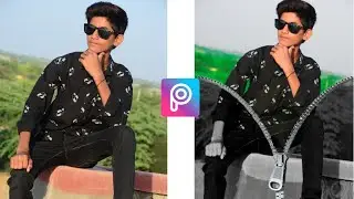 Picsart - Chain Photo editing New | Zip photo editing tutorial | 