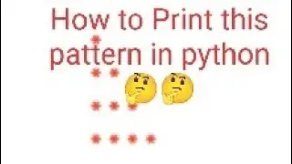 star pattern printing by using for loop in python