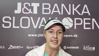 J&T Banka Slovak Open 2024 - Rozhovor s Renátou Jamrichovou