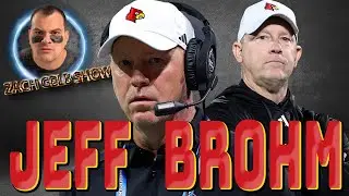 Jeff Brohm On Louisville Reacting ACC Title Game I Zach Gelb