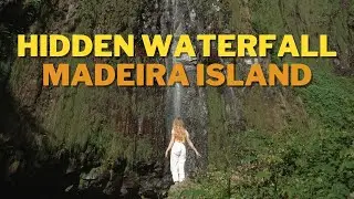 MADEIRA best kept secret - BEAUTIFUL waterfall AGUA D'ALTO in Faial - Travel vlog