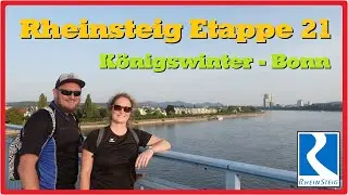 Rheinsteig Etappe 21: Königswinter - Bonn [2,7K]
