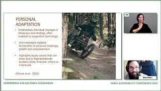 Présentation de Mark Groulx | Jour 3 | Conférence sur les parcs accessibles 2022