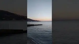 Полнолуние в Ялте. Крым. Январь 2024