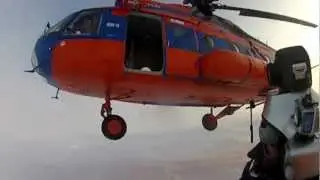 Johnny Strange Skydives into the North Pole (No Audio)