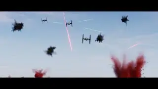 Star Wars: Chase on Crait Fan Animation