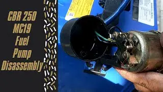 CBR 250 MC19 Fuel Pump Disassembly