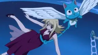 "первая встреча нацу и люси"/Fairy Tail