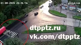 Сбили пешехода на пешеходном переходе