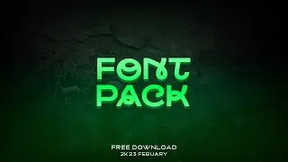 Level Up Your Designs! 🔥Get This Free Font Pack 2023 NOW!