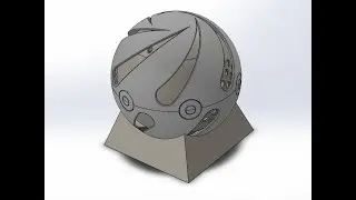Сборка 3D модели Светильника