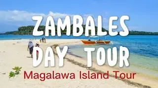 WHITE SAND BEACH IN ZAMBALES | MAGALAWA ISLAND | 2023